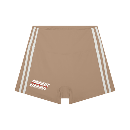 Redline Syndicate -High-Waist Retro Shorts