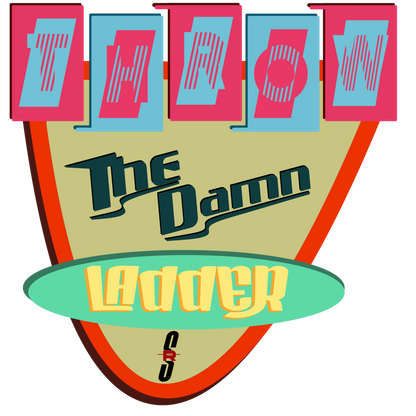 Throw The Damn Ladder Sticker (3”x3”)