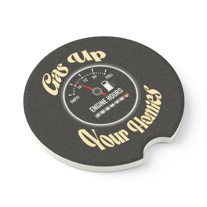Gas Up Your Homies Soapstone Car Coaster