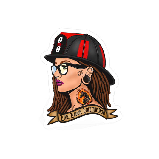 Live, Laugh, Love the Job - Vinyl Decal