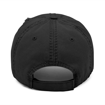 Redline Classic Logo Embroidery Distressed Dad Hat