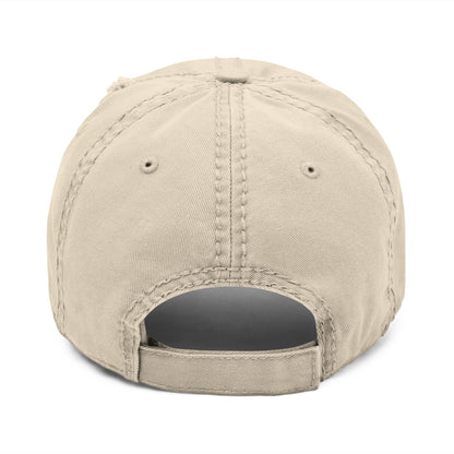 Redline Classic Logo Embroidery Distressed Dad Hat