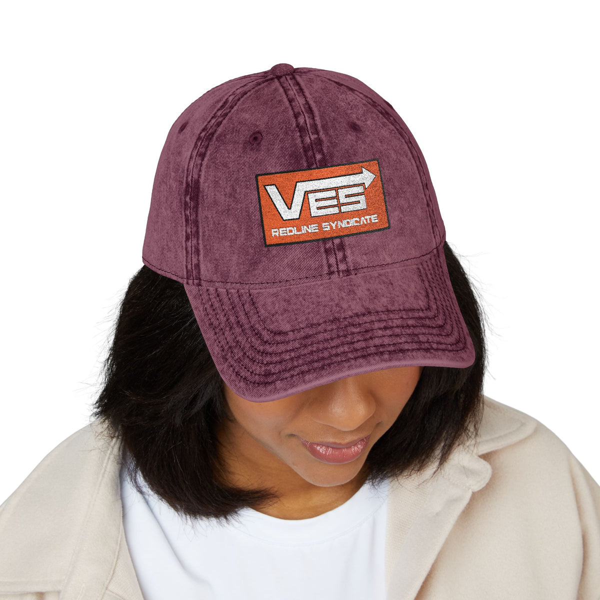 VES Vintage Embroidered Cap