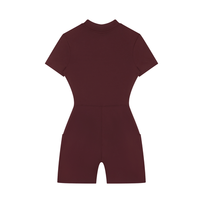 Daisy Underground - Quarter-Zip Romper