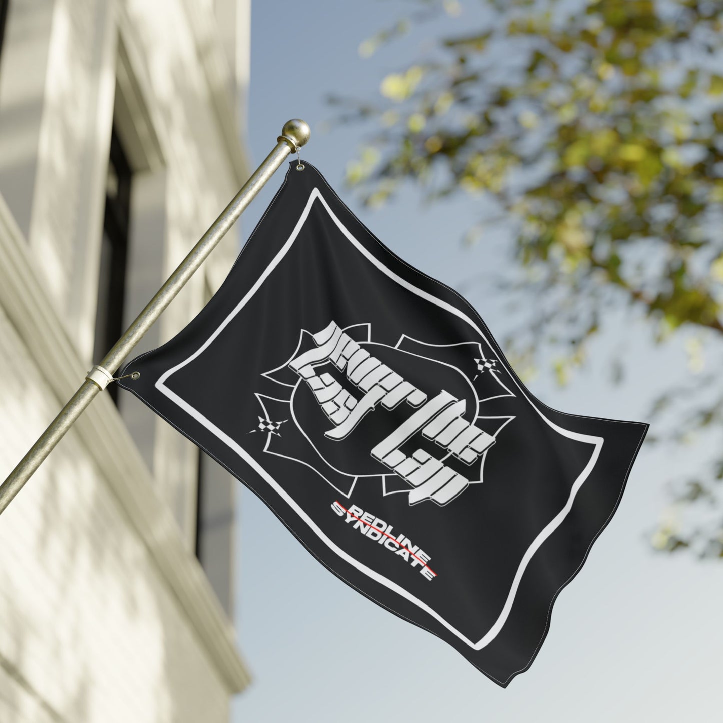 Never The Last Lap - Flag