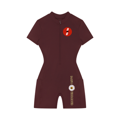 Daisy Underground - Quarter-Zip Romper