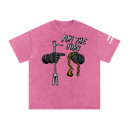 Run The Jobs - Oversized Snowwash