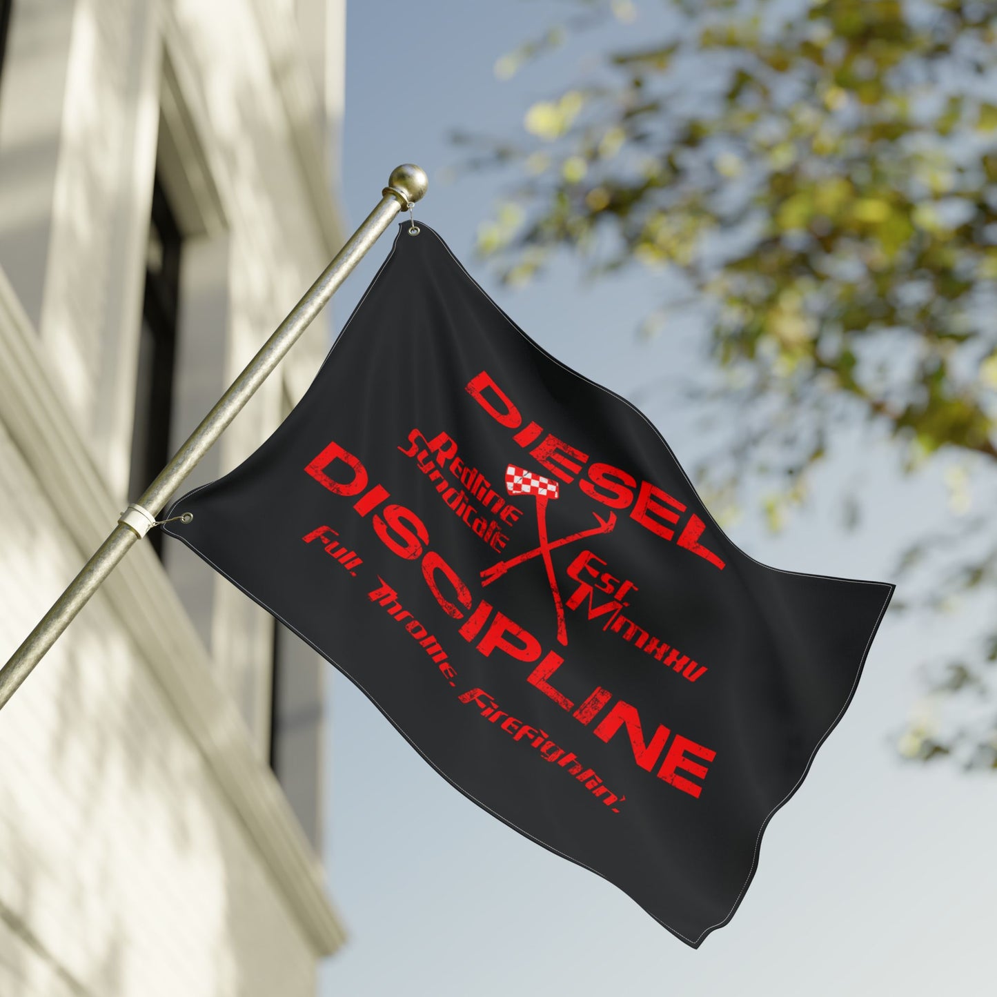 Diesel X Discipline Flag
