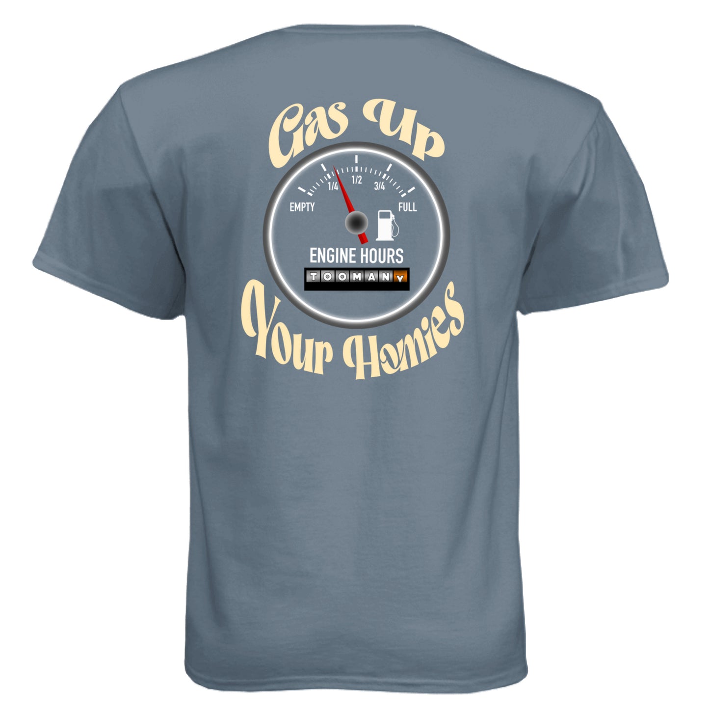 Heather Slate Blue - BACK