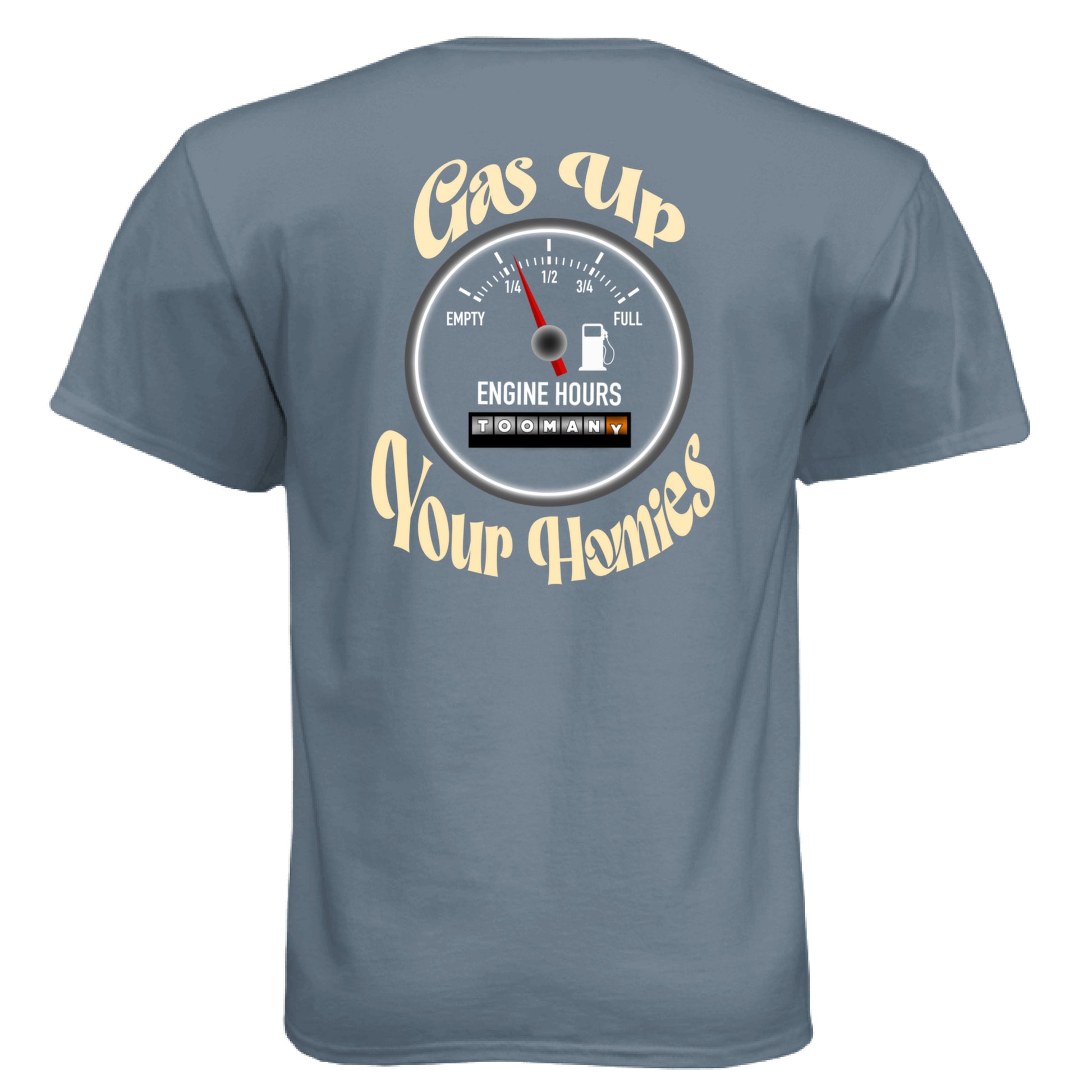 Heather Slate Blue - BACK