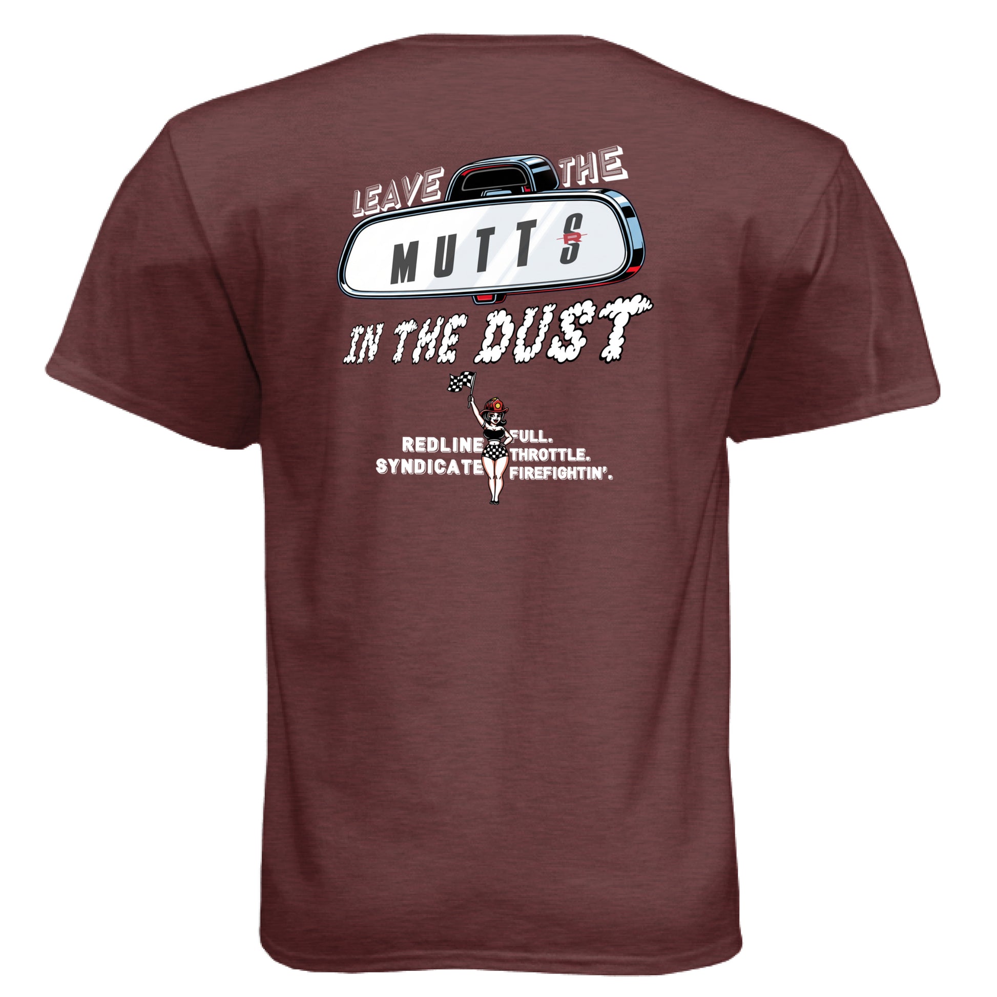 Heather Maroon - BACK