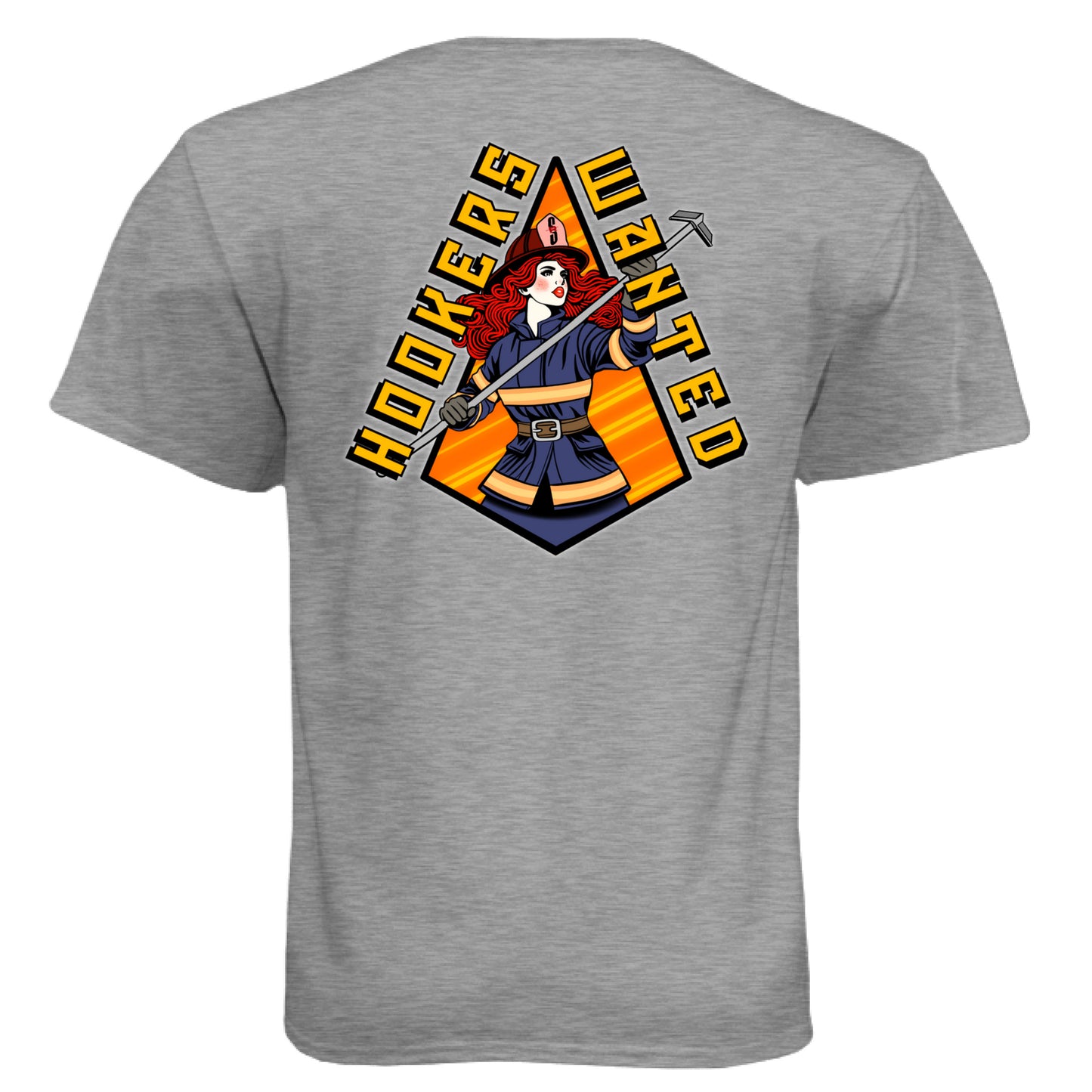 Dark Heather Grey (60/40) - BACK